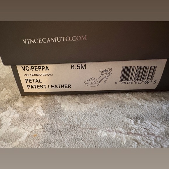 Vince Camuto Tan Heels Crisscross Slingback - Picture 4 of 5